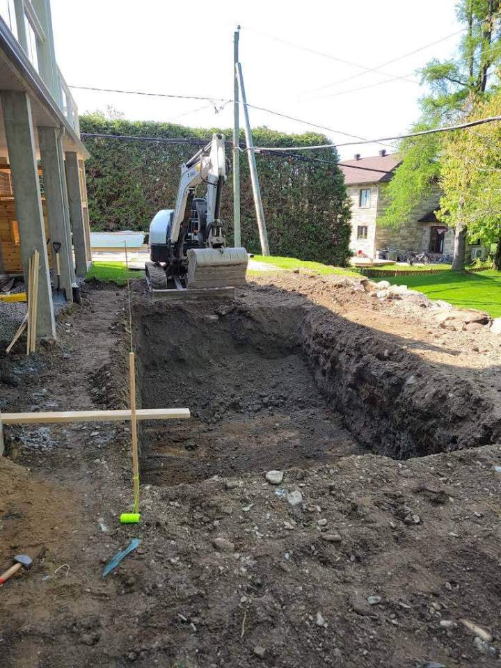 Travaux de creusage Sainte-Marie