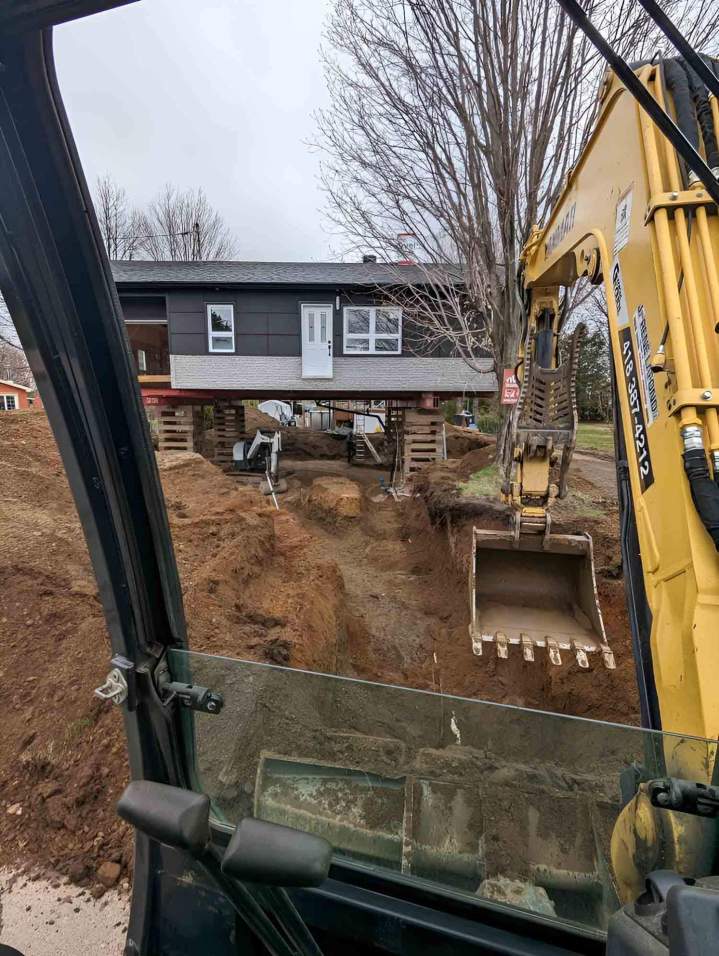 Travaux d’excavation Sainte-Marie