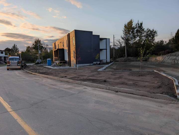 Aménagement du terrain Sainte-Marie