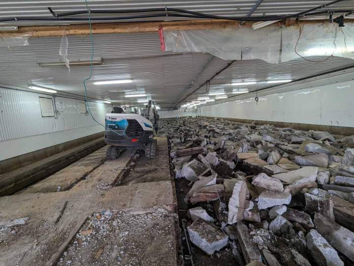 Travaux de cassage de béton Sainte-Marie