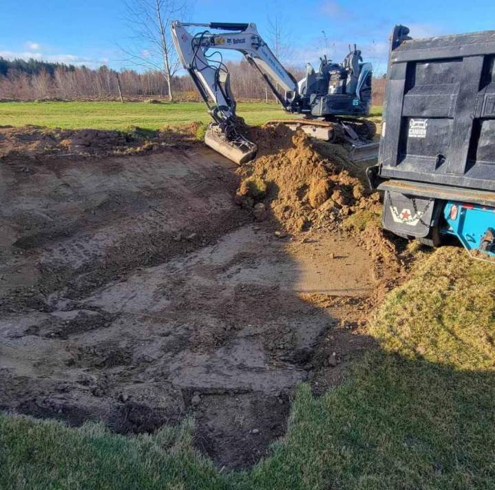 Travaux de creusage Sainte-Marie