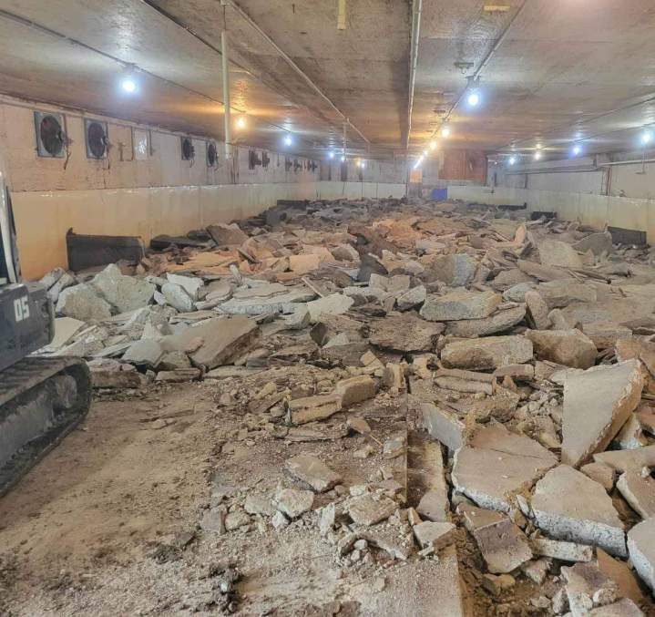 Cassage de béton Sainte-Marie